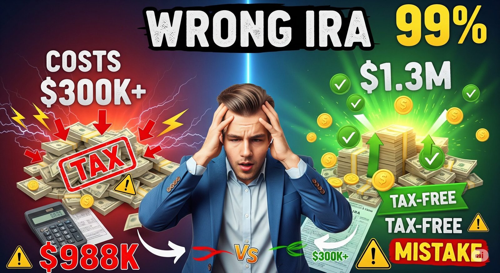 The IRA Decision That Could Cost You Six Figures: Why Your Retirement Account Choice Matters More Than You Think